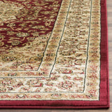 Safavieh Lyndhurst 4'-0" x 6'-0" Rug in Red / Ivory