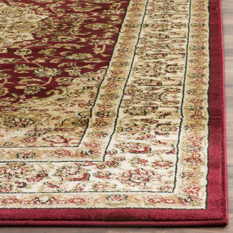 Safavieh Lyndhurst 4'-0" x 6'-0" Rug in Red / Ivory