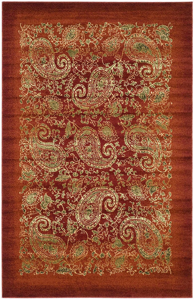 Safavieh Lyndhurst lnh224b Red / Multi Rugs - Safavieh - lnh224b - 3