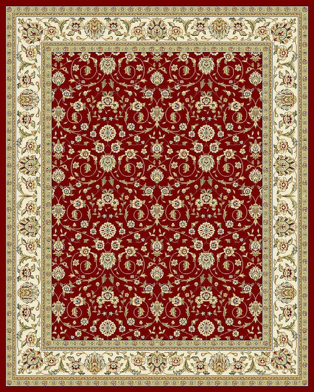 Safavieh Lyndhurst lnh312a Red / Ivory Rugs - Safavieh - lnh312a - 5r