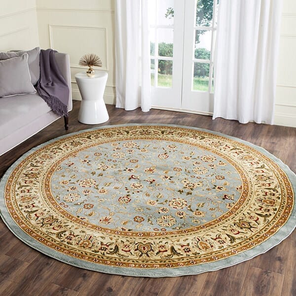 Safavieh Lyndhurst lnh312b Light Blue / Ivory Rugs - Safavieh - lnh312b - 4sq