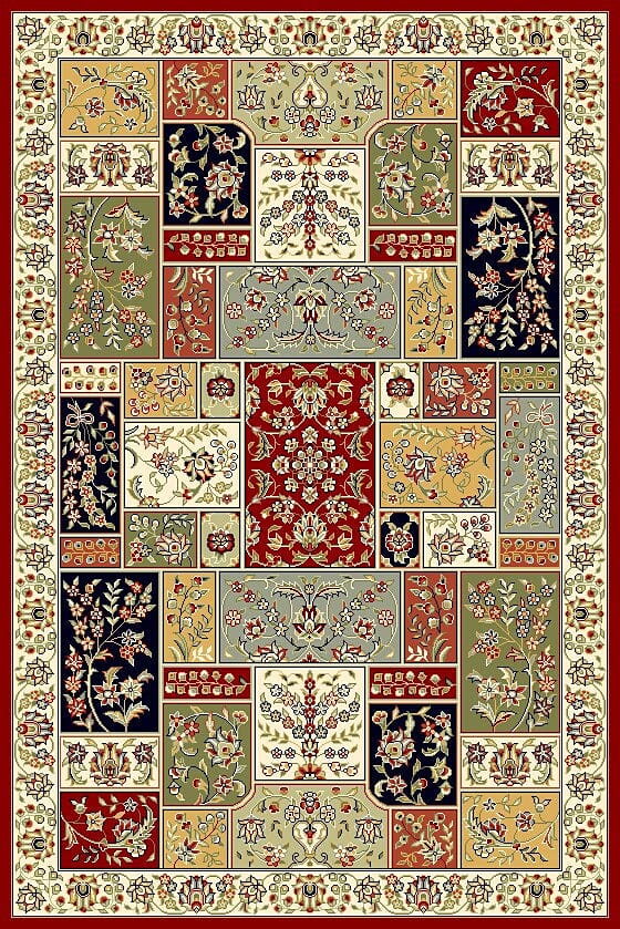 Safavieh Lyndhurst lnh318a Multi Rugs - Safavieh - lnh318a - 5r