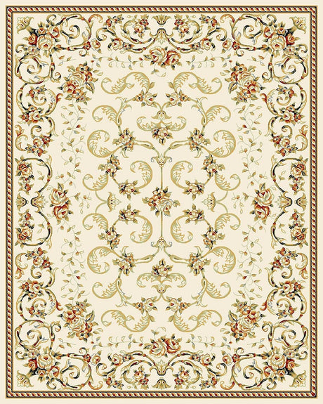 Safavieh Lyndhurst lnh327a Ivory Rugs - Safavieh - lnh327a - 5r