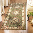 Safavieh Lyndhurst 2'-3" x 12'-0" Rug in Sage / Ivory