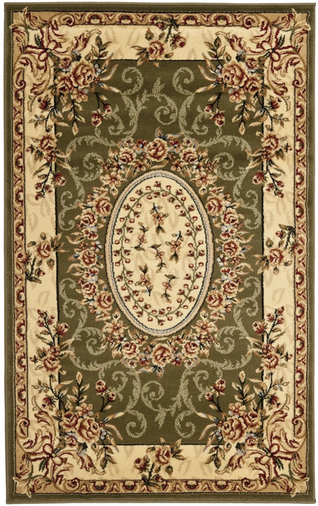 Safavieh Lyndhurst 3'-3" x 5'-3" Rug in Sage / Ivory