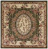 Safavieh Lyndhurst 8'-0" x 8'-0" Rug in Sage / Ivory