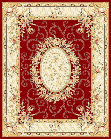 Safavieh Lyndhurst lnh328c Red Rugs - Safavieh - lnh328c - 5r