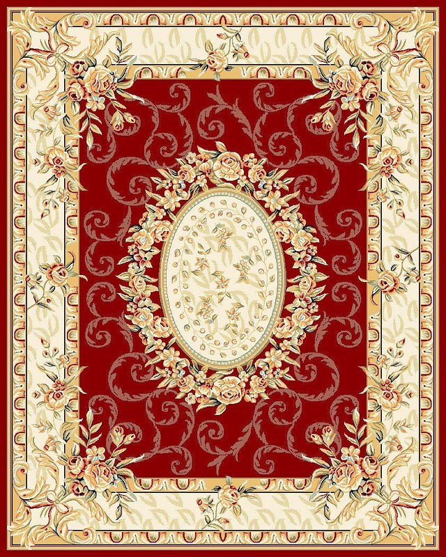 Safavieh Lyndhurst lnh328c Red Rugs - Safavieh - lnh328c - 5r