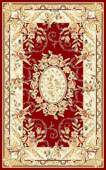 Safavieh Lyndhurst lnh328c Red Rugs - Safavieh - lnh328c - 5r