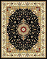 Safavieh Lyndhurst lnh329a Black / Ivory Rugs - Safavieh - lnh329a - 4r