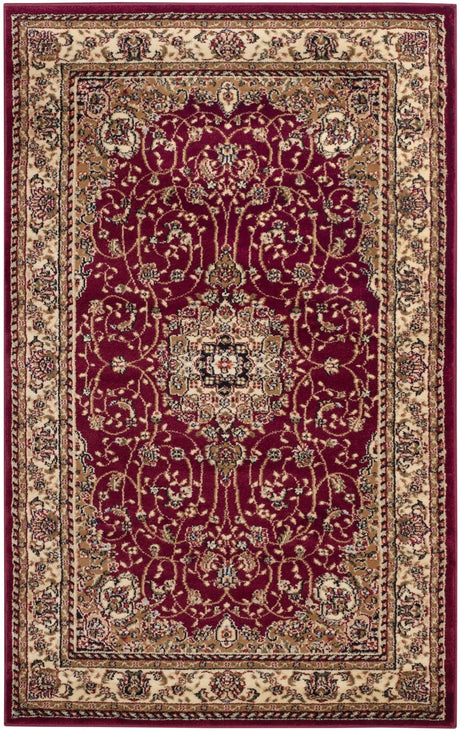 Safavieh Lyndhurst 3'-3" x 5'-3" Rug in Red / Ivory