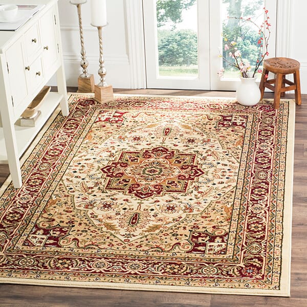 Safavieh Lyndhurst Lnh330A Ivory/Red Rug - Safavieh - lnh330a - 3