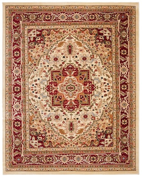 Safavieh Lyndhurst Lnh330A Ivory/Red Rug - Safavieh - lnh330a - 3