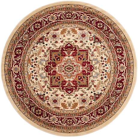 Safavieh Lyndhurst Lnh330A Ivory/Red Rug - Safavieh - lnh330a - 3r