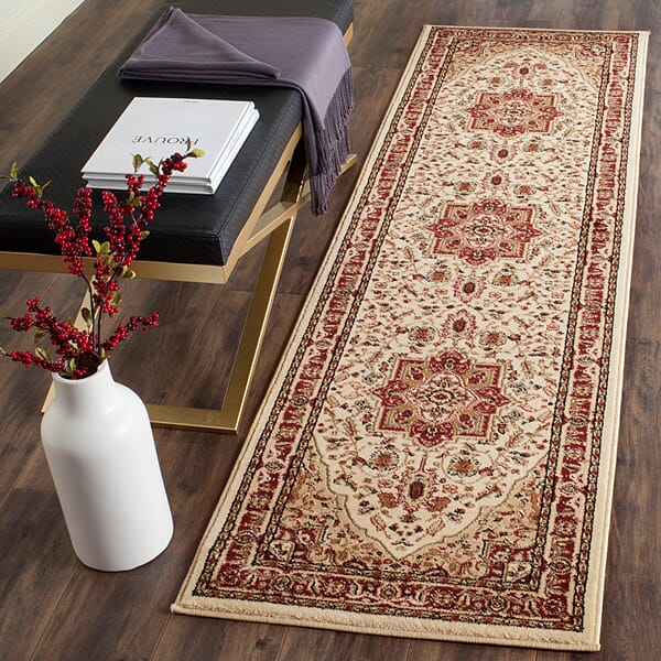 Safavieh Lyndhurst Lnh330A Ivory/Red Rug - Safavieh - lnh330a - 6sq