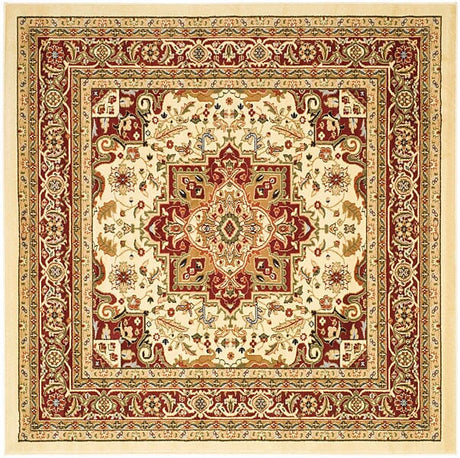 Safavieh Lyndhurst Lnh330A Ivory/Red Rug - Safavieh - lnh330a - 6sq