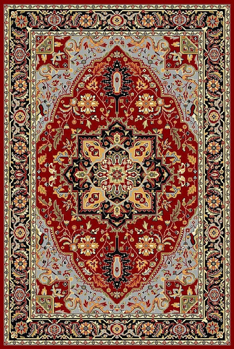 Safavieh Lyndhurst Lnh330B Red/Black Rug - Safavieh - lnh330b - 3