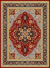 Safavieh Lyndhurst Lnh330B Red/Black Rug - Safavieh - lnh330b - 3r