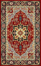 Safavieh Lyndhurst Lnh330B Red/Black Rug - Safavieh - lnh330b - 3r