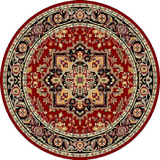 Safavieh Lyndhurst Lnh330B Red/Black Rug - Safavieh - lnh330b - 3r