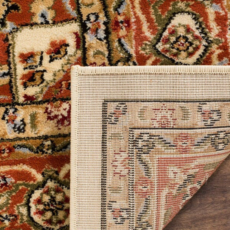 Safavieh Lyndhurst Lnh330R Ivory/Rust Rug - Safavieh - lnh330r - 3