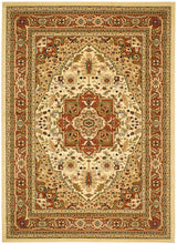 Safavieh Lyndhurst Lnh330R Ivory/Rust Rug - Safavieh - lnh330r - 3