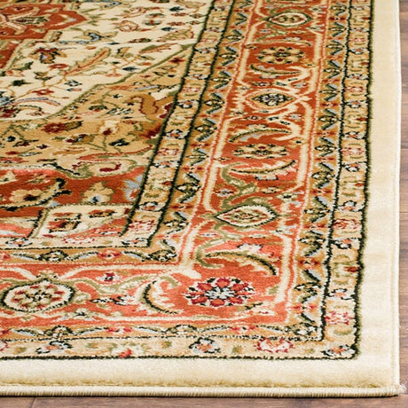 Safavieh Lyndhurst Lnh330R Ivory/Rust Rug - Safavieh - lnh330r - 3