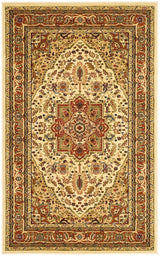 Safavieh Lyndhurst Lnh330R Ivory/Rust Rug - Safavieh - lnh330r - 3r