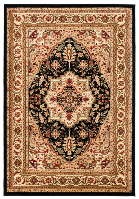 Safavieh Lyndhurst Lnh330Z Black/Beige Rug - Safavieh - lnh330z - 3