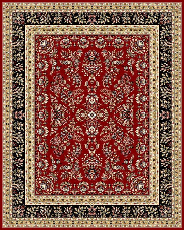 Safavieh Lyndhurst lnh331b Red / Black Rugs - Safavieh - lnh331b - 24