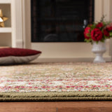 Safavieh Lyndhurst 4'-0" x 6'-0" Rug in Sage / Ivory