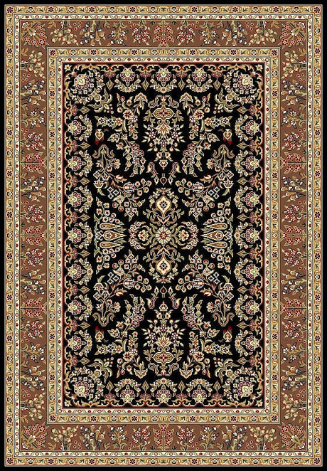 Safavieh Lyndhurst Lnh331D Black / Tan Rugs - Safavieh - lnh331d - 3