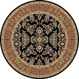 Safavieh Lyndhurst Lnh331D Black / Tan Rugs - Safavieh - lnh331d - 5r