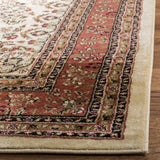 Safavieh Lyndhurst 4'-0" x 6'-0" Rug in Ivory / Rust