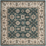 Safavieh Lyndhurst Lnh332T Teal / Cream Rugs - Safavieh - lnh332t - 7sq