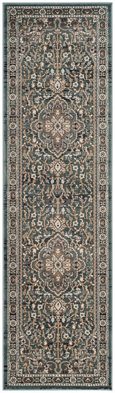 Safavieh Lyndhurst Lnh338A Teal / Grey Rugs - Safavieh - lnh338a - 3