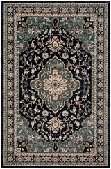 Safavieh Lyndhurst Lnh338C Anthracite / Teal Rugs - Safavieh - lnh338c - 3