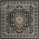 Safavieh Lyndhurst Lnh338C Anthracite / Teal Rugs - Safavieh - lnh338c - 3