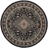 Safavieh Lyndhurst Lnh338C Anthracite / Teal Rugs - Safavieh - lnh338c - 7r