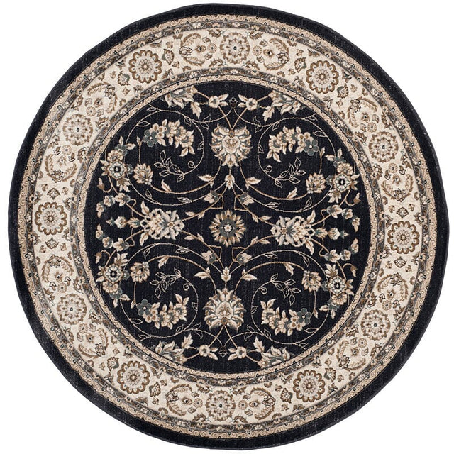 Safavieh Lyndhurst Lnh340D Anthracite / Cream Rugs - Safavieh - lnh340d - 3