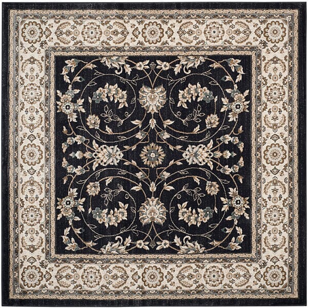 Safavieh Lyndhurst Lnh340D Anthracite / Cream Rugs - Safavieh - lnh340d - 7sq