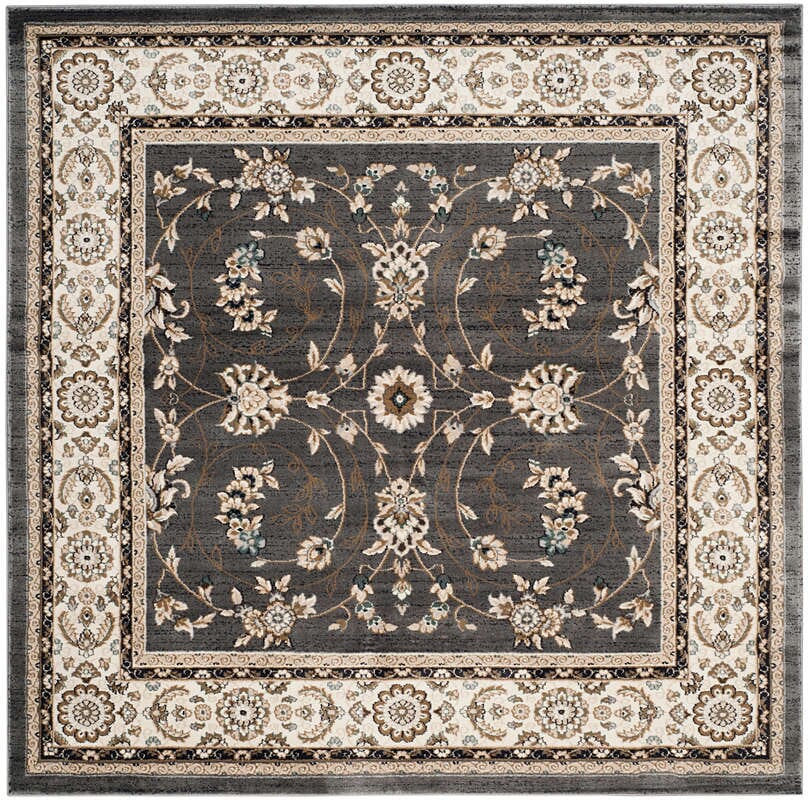 Safavieh Lyndhurst Lnh340G Grey / Cream Rugs - Safavieh - lnh340g - 7sq