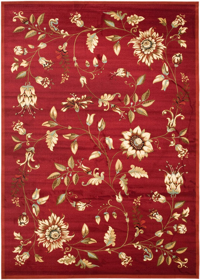 Safavieh Lyndhurst Lnh552 - 4091 Red / Multi Rugs - Safavieh - lnh552 - 4091 - 5