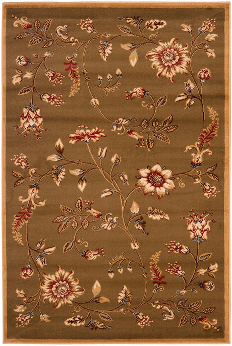 Safavieh Lyndhurst Lnh552 - 5291 Green / Multi Rugs - Safavieh - lnh552 - 5291 - 5r