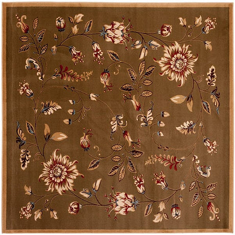 Safavieh Lyndhurst Lnh552 - 5291 Green / Multi Rugs - Safavieh - lnh552 - 5291 - 7sq