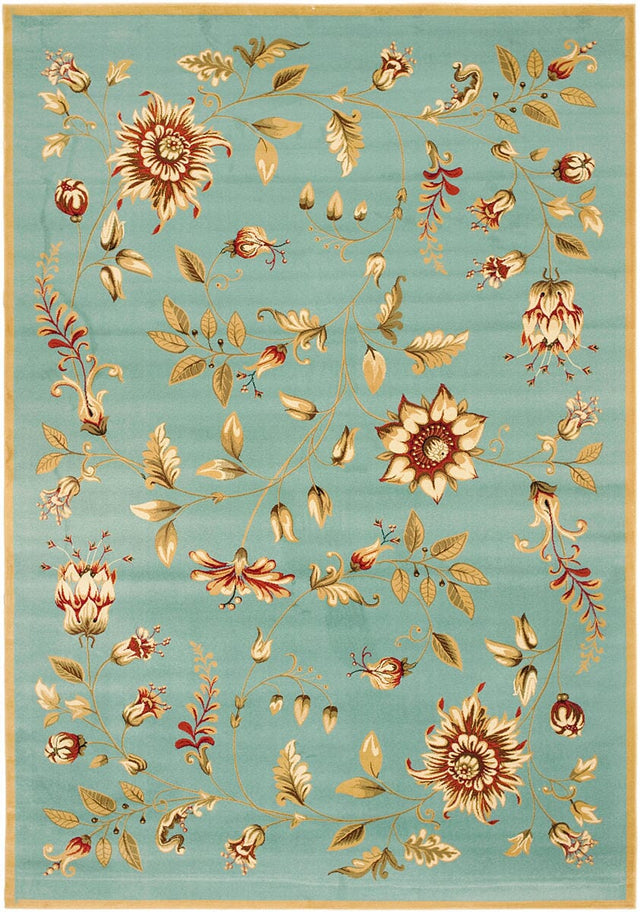 Safavieh Lyndhurst Lnh552 - 6591 Blue / Multi Rugs - Safavieh - lnh552 - 6591 - 5r