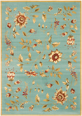 Safavieh Lyndhurst Lnh552 - 6591 Blue / Multi Rugs - Safavieh - lnh552 - 6591 - 7sq