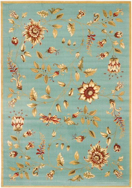 Safavieh Lyndhurst Lnh552 - 6591 Blue / Multi Rugs - Safavieh - lnh552 - 6591 - 7sq