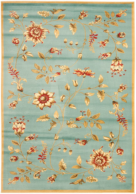 Safavieh Lyndhurst Lnh552 - 6591 Blue / Multi Rugs - Safavieh - lnh552 - 6591 - 7sq