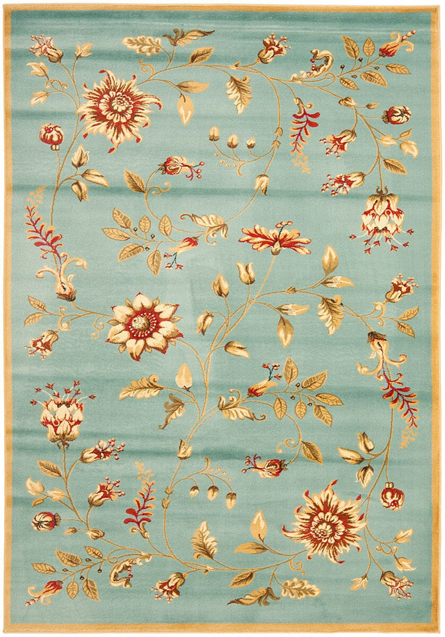 Safavieh Lyndhurst Lnh552 - 6591 Blue / Multi Rugs - Safavieh - lnh552 - 6591 - 7sq